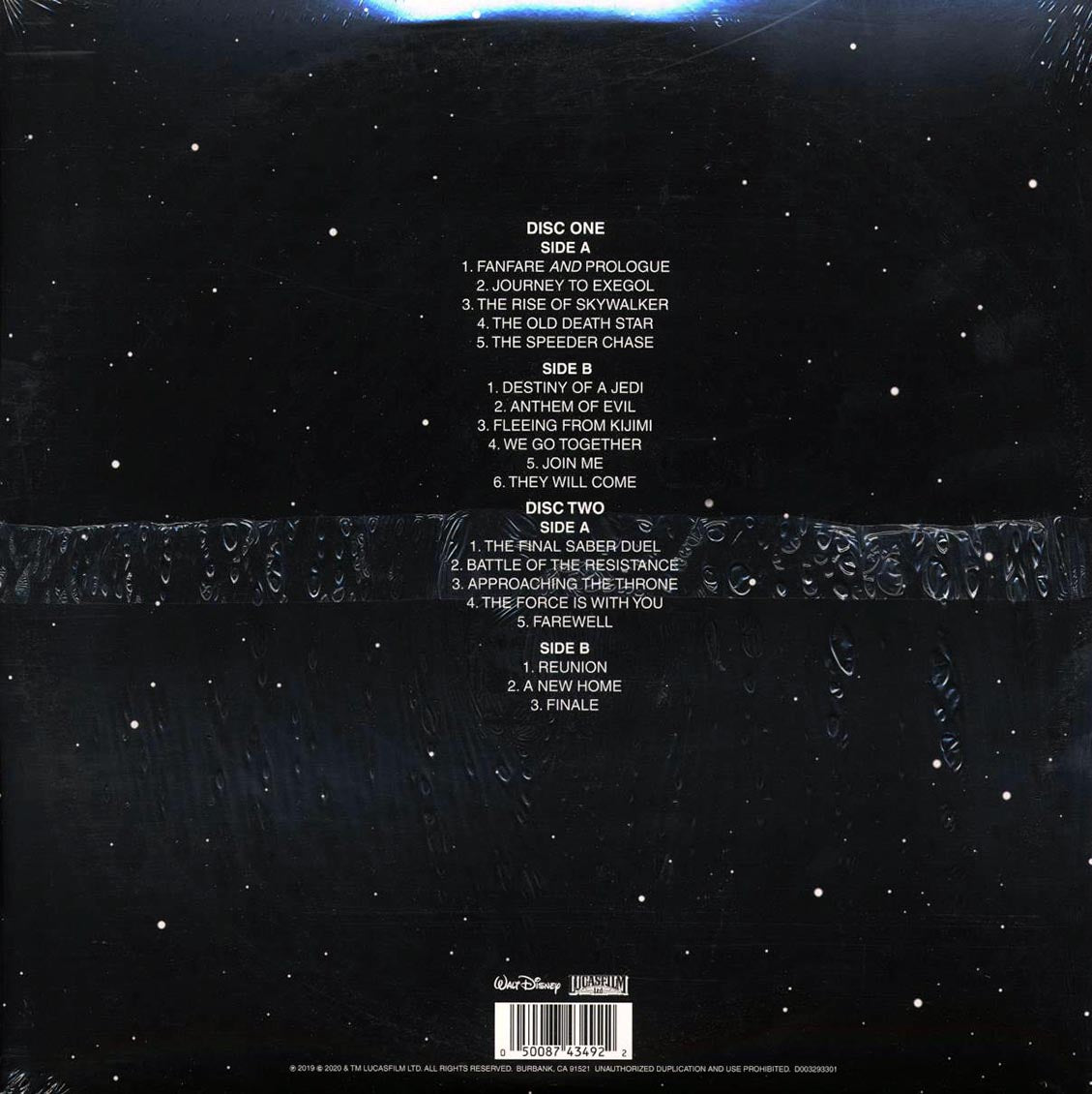 Soundtrack - Star Wars: The Rise of Skywalker (Original Motion Picture Soundtrack) [2020 New Double Vinyl Record LP]