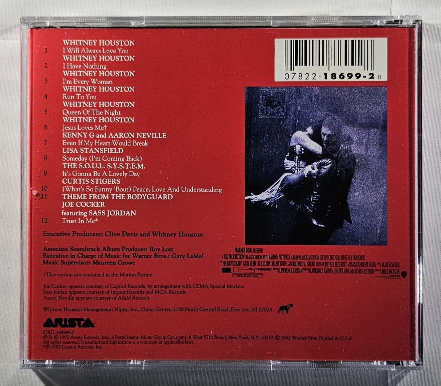 The Bodyguard (Original Soundtrack Album) [1992 Used CD]