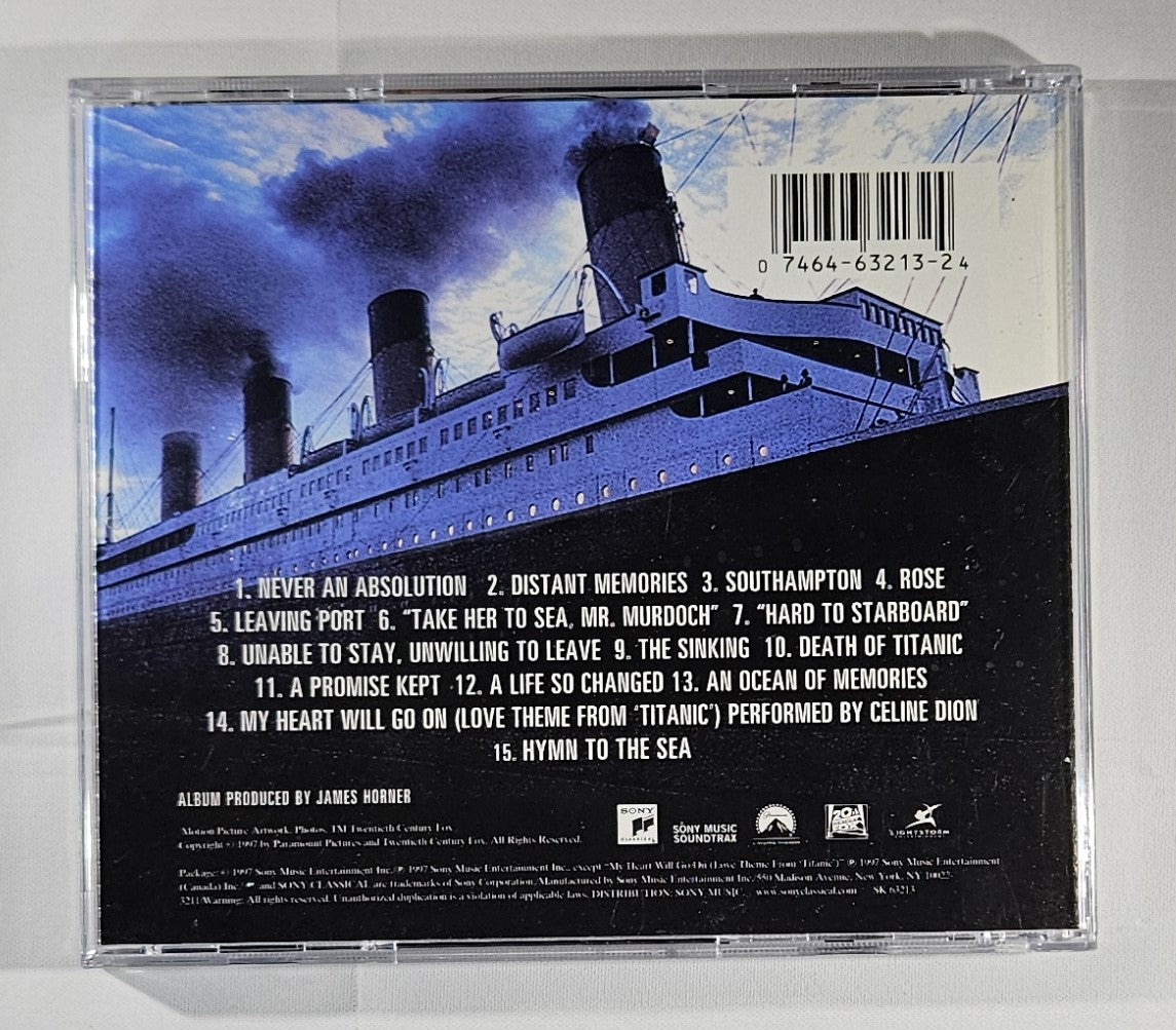 Soundtrack - Titanic (Music From the Motion Picture) [1997 Used CD] [D]