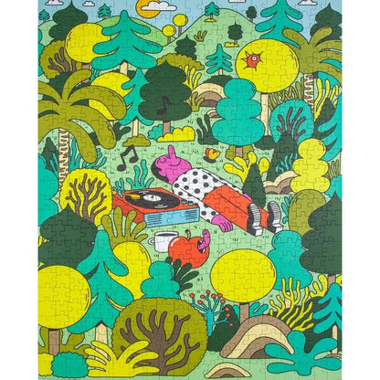 Space Out 500 Piece Jigsaw Puzzle Birdie
