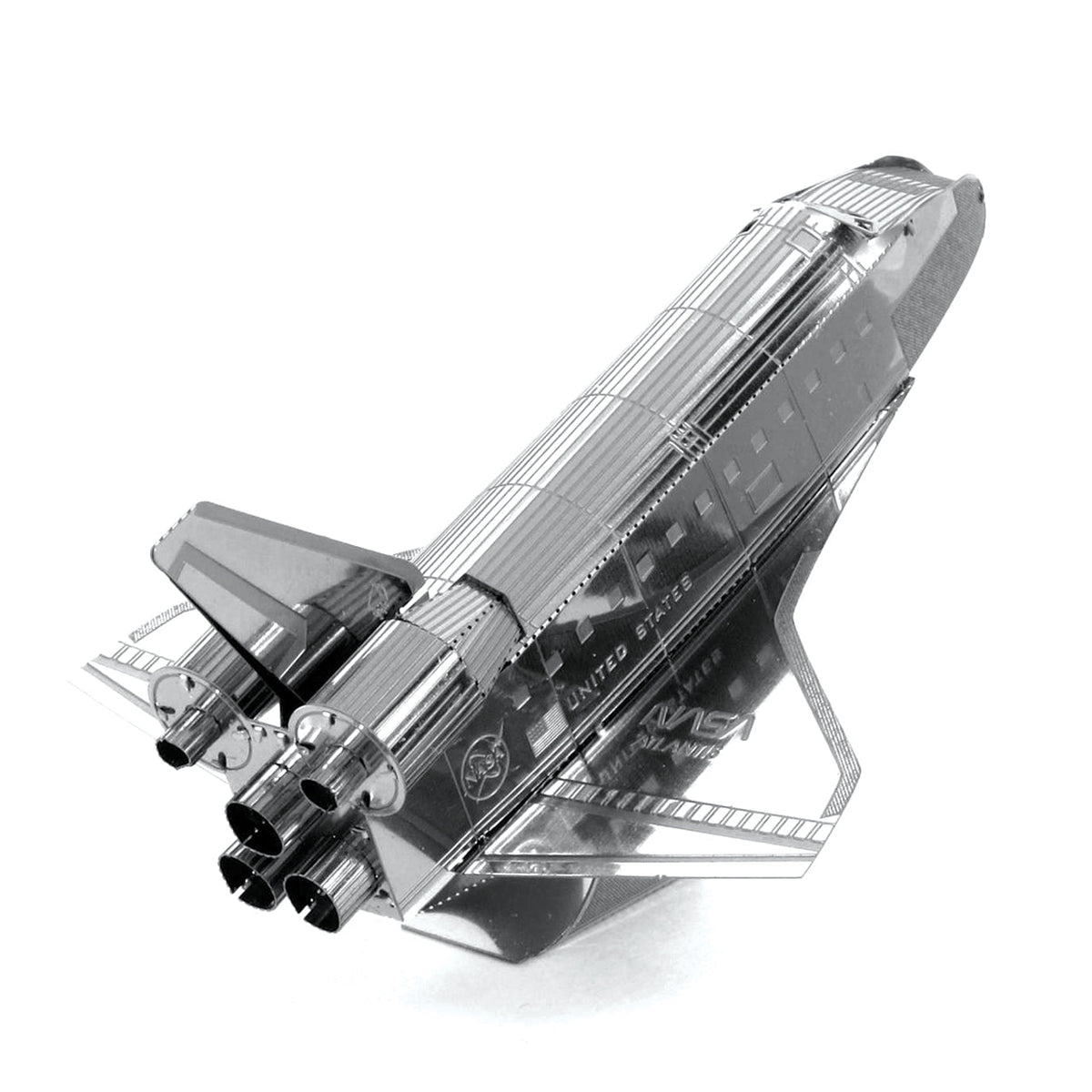 Space Shuttle Atlantis 3D Steel Model Kit Metal Earth