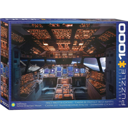 Space Shuttle Cockpit 1000 Piece Jigsaw Puzzle Eurographics