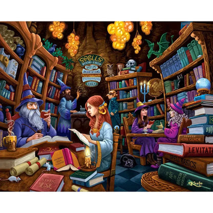 Spellbook Shop 210 Piece Jigsaw Puzzle Boardwalk