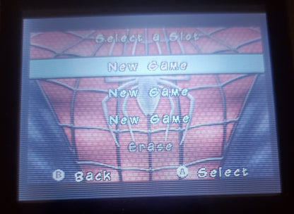Spider-Man 3 GBA Video Game Cartridge Game Boy Advance Nintendo 2007