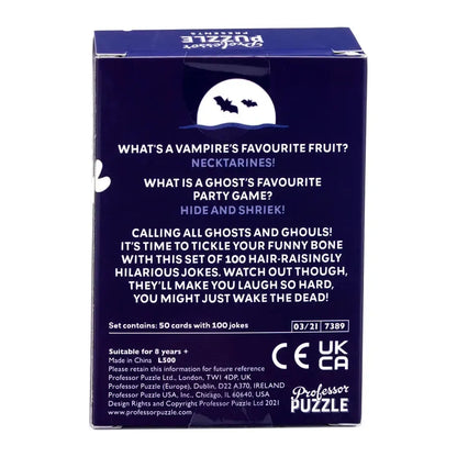 Spooky Jokes - Frightfully Funny - Professor Puzzle