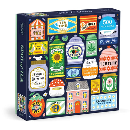 Spot of Tea 500 Piece Jigsaw Puzzle Galison