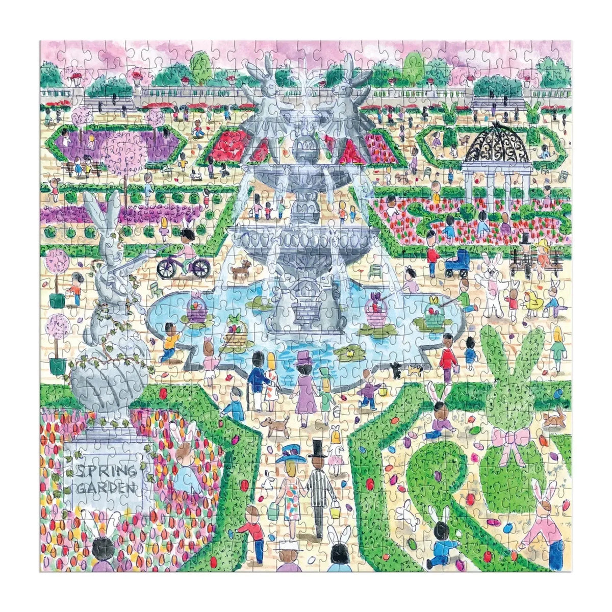 Spring Egg Hunt 500 Piece Jigsaw Puzzle Galison