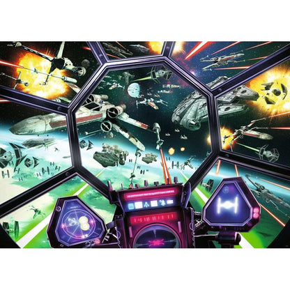 Star Wars Tie Fighter Cockpit 1000 Piece Jigsaw Puzzle Ravensburger