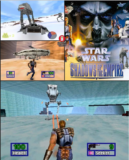 Star Wars: Shadows of the Empire N64 Nintendo 64 Video Game Cartridge