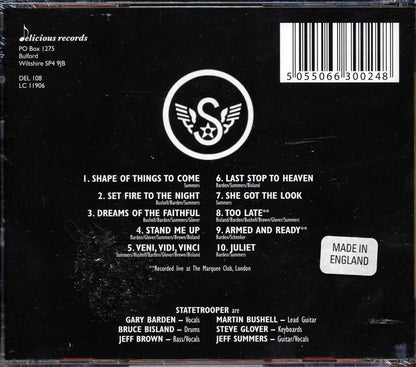 Statetrooper - 2002 [2003 Reissue] [New CD]