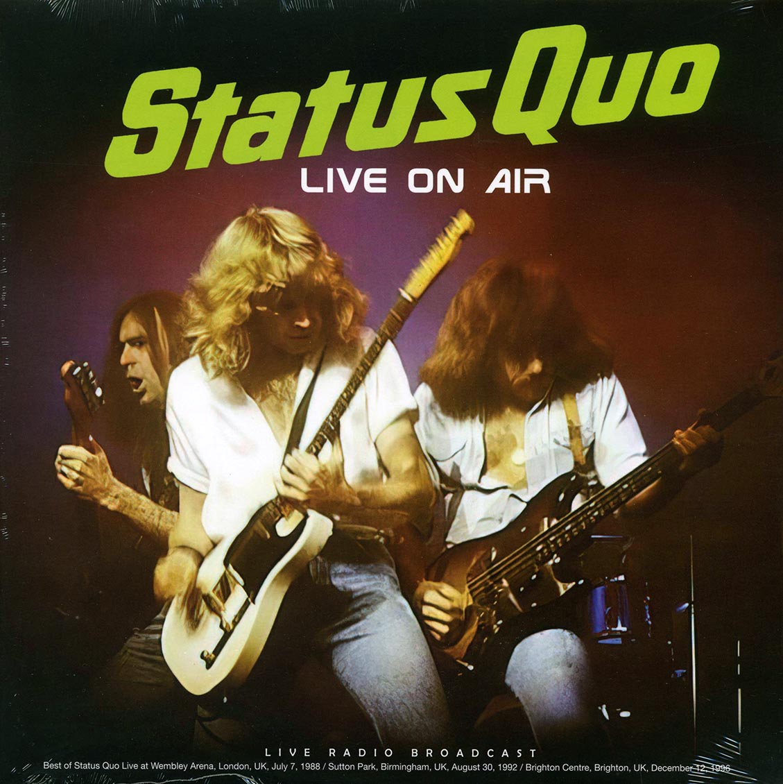 Status Quo - Live on Air [2024 Unofficial 180G] [New Vinyl Record LP]