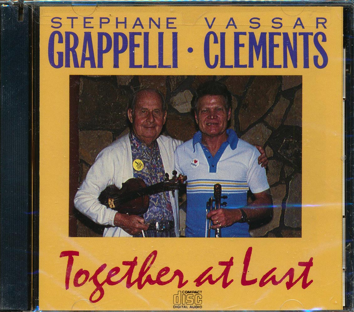 Stephane Grappelli, Vassar Clements - Together at Last [1988 New CD]