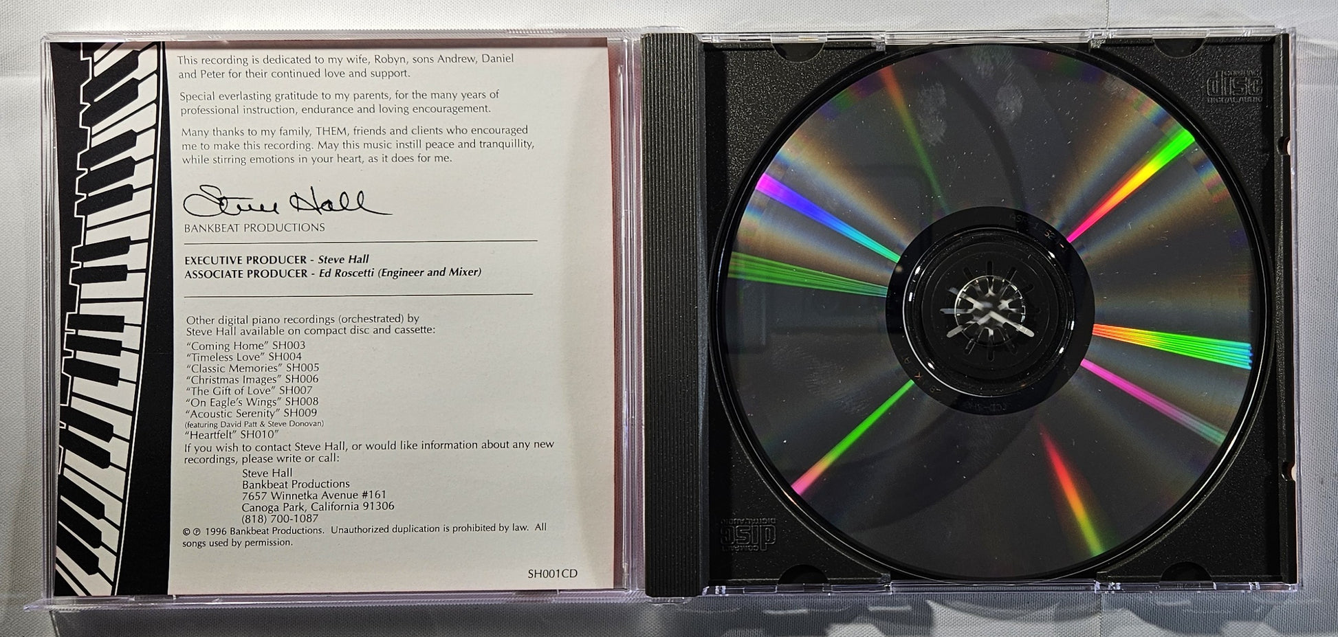 Steve Hall - Notes of Romance [1992 Used CD]