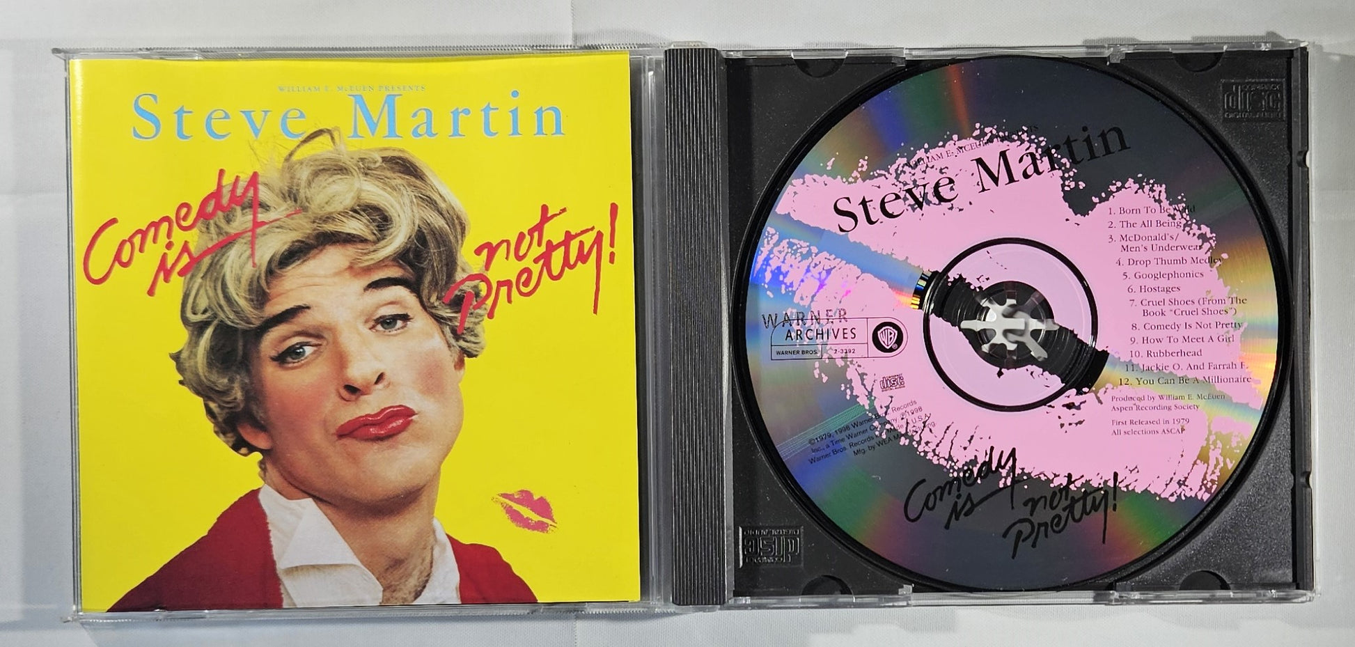 Steve Martin - Comedy Is Not Pretty! [1998 Reissue] [Used CD]