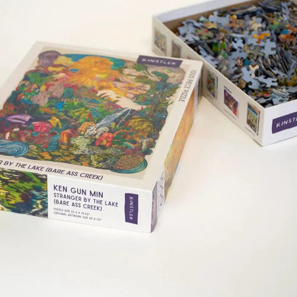 Stranger By the Lake (Bare Ass Creek) 1000 Piece Jigsaw Puzzle Kinstler