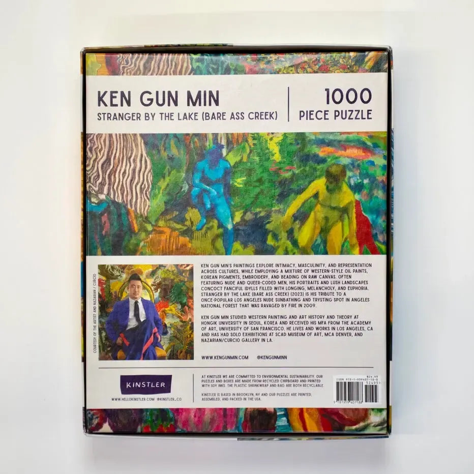 Stranger By the Lake (Bare Ass Creek) 1000 Piece Jigsaw Puzzle Kinstler