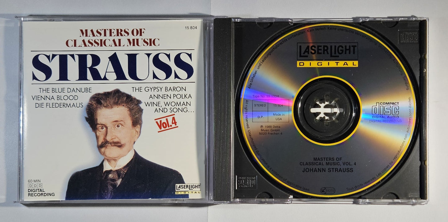 Joseph Francek - Masters of Classical Music, Vol. 4: Strauss [2001 Used CD]