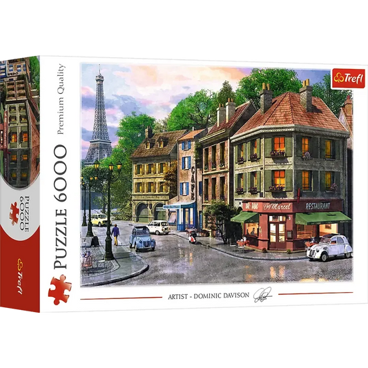 Street of Paris 6000 Piece Jigsaw Puzzle Trefl