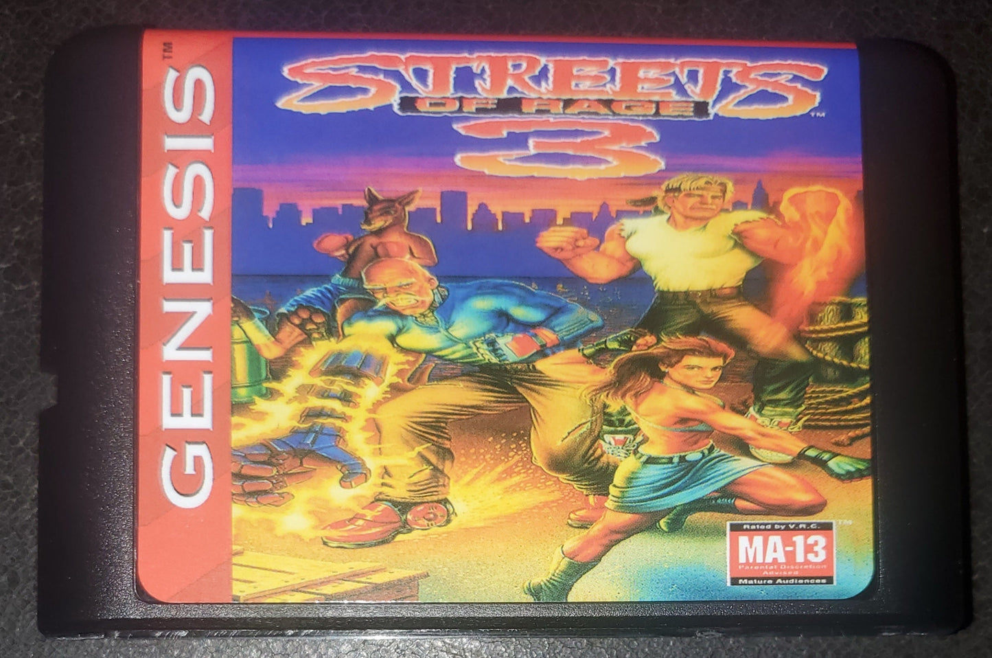 Sega Genesis Mega Drive Video Game Cartridges