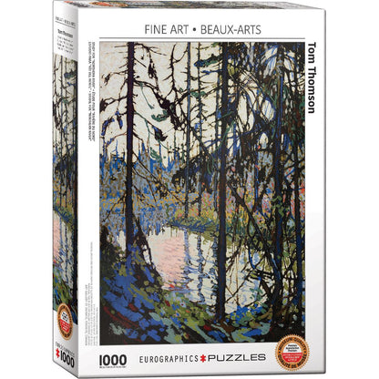 Study for Northern River by Tom Thomson 1000 Piece Jigsaw Puzzle Eurographics