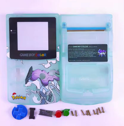 GBC Game Boy Color Case Replacement Shell Full Housing Pokemon