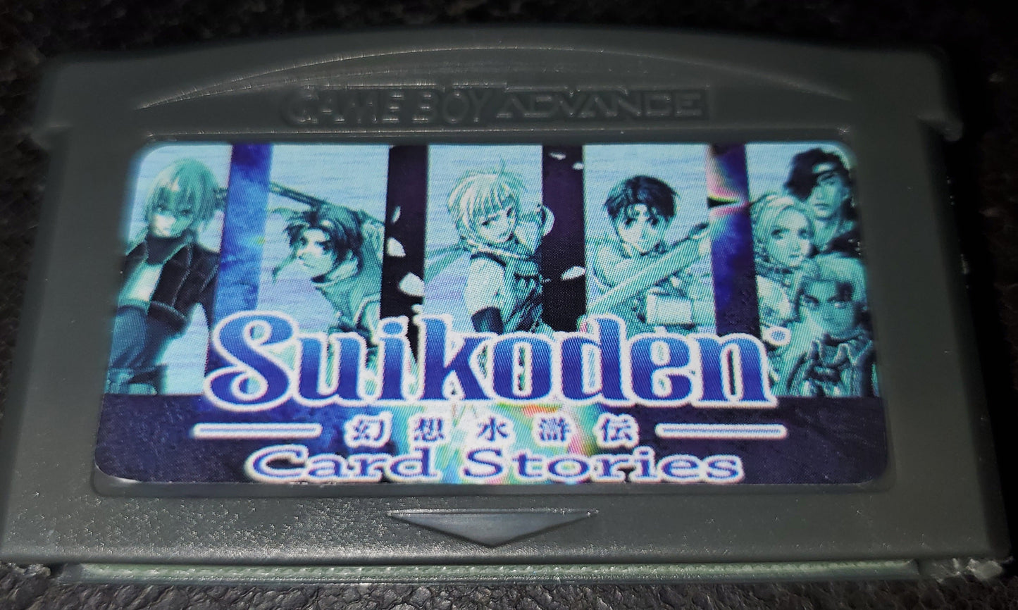 Suikoden Card Stories GBA Video Game Boy Advance Nintendo 2001