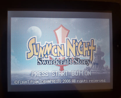 Summon Night 1 Swordcraft Story GBA Video Game Boy Advance 2003