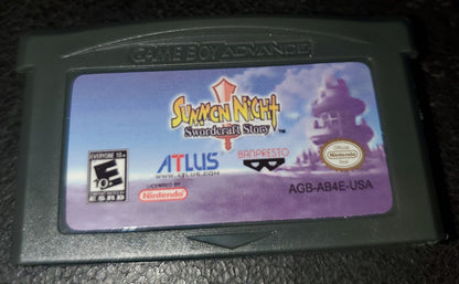 Summon Night 1 Swordcraft Story GBA Video Game Boy Advance 2003