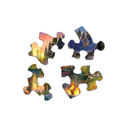 Sun Kissed Cabin 500 Piece Jigsaw Puzzle Springbok