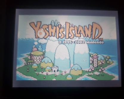 Super Mario Advance 3 Yoshi's Island GBA Video Game Boy Advance 2002