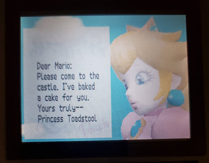 Super Mario 64 DS NDS Video Game Cartridge Nintendo DS 2004