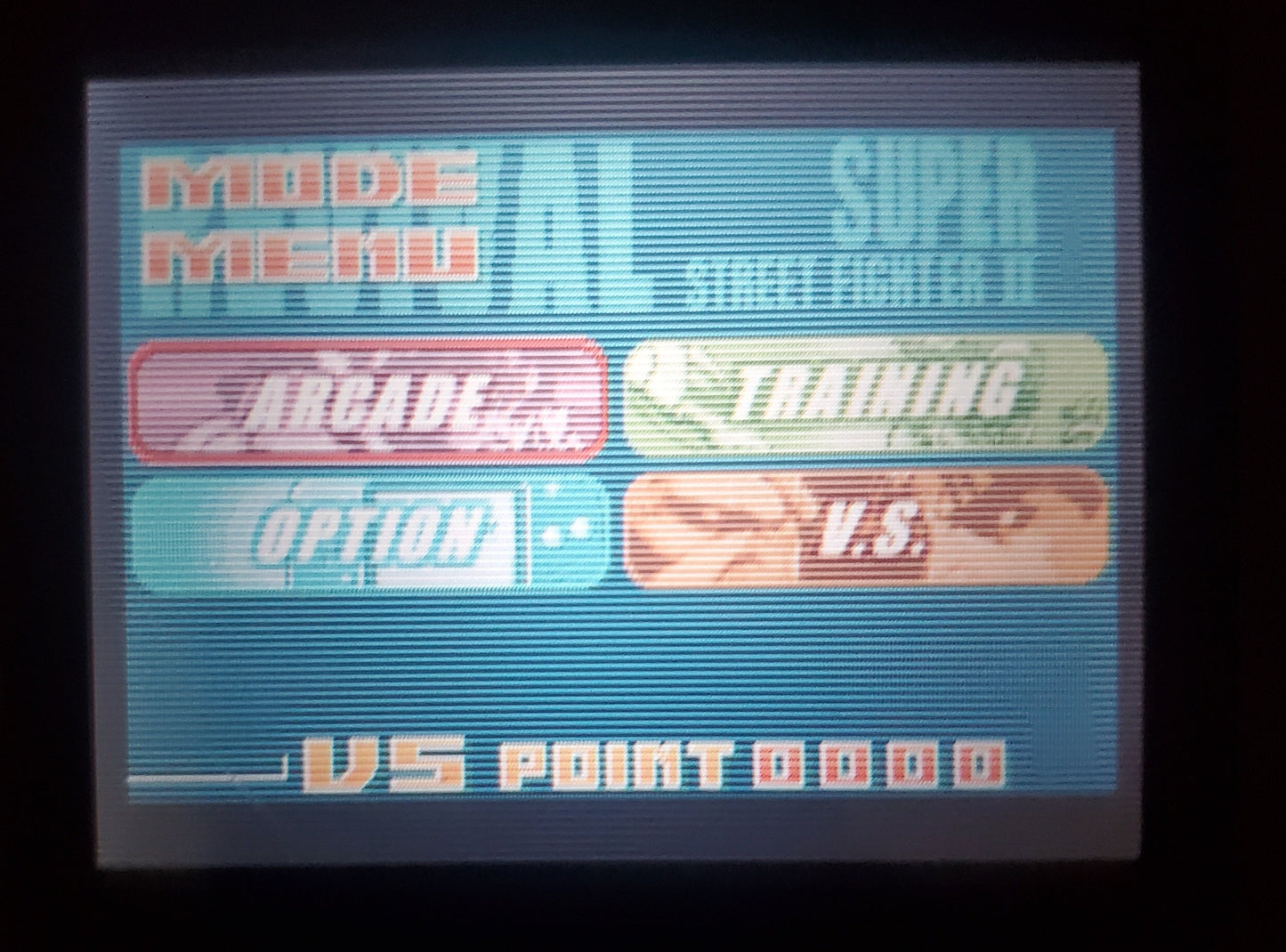 Super Street Fighter 2 Turbo Revival GBA Video Game Boy Advance 2001