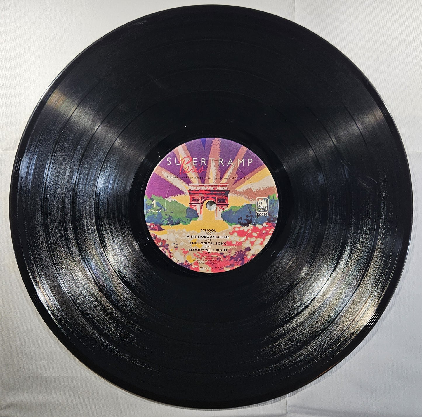 Supertramp - Paris [1980 Terre Haute Pressing] [Used Double Vinyl Record LP] [B]