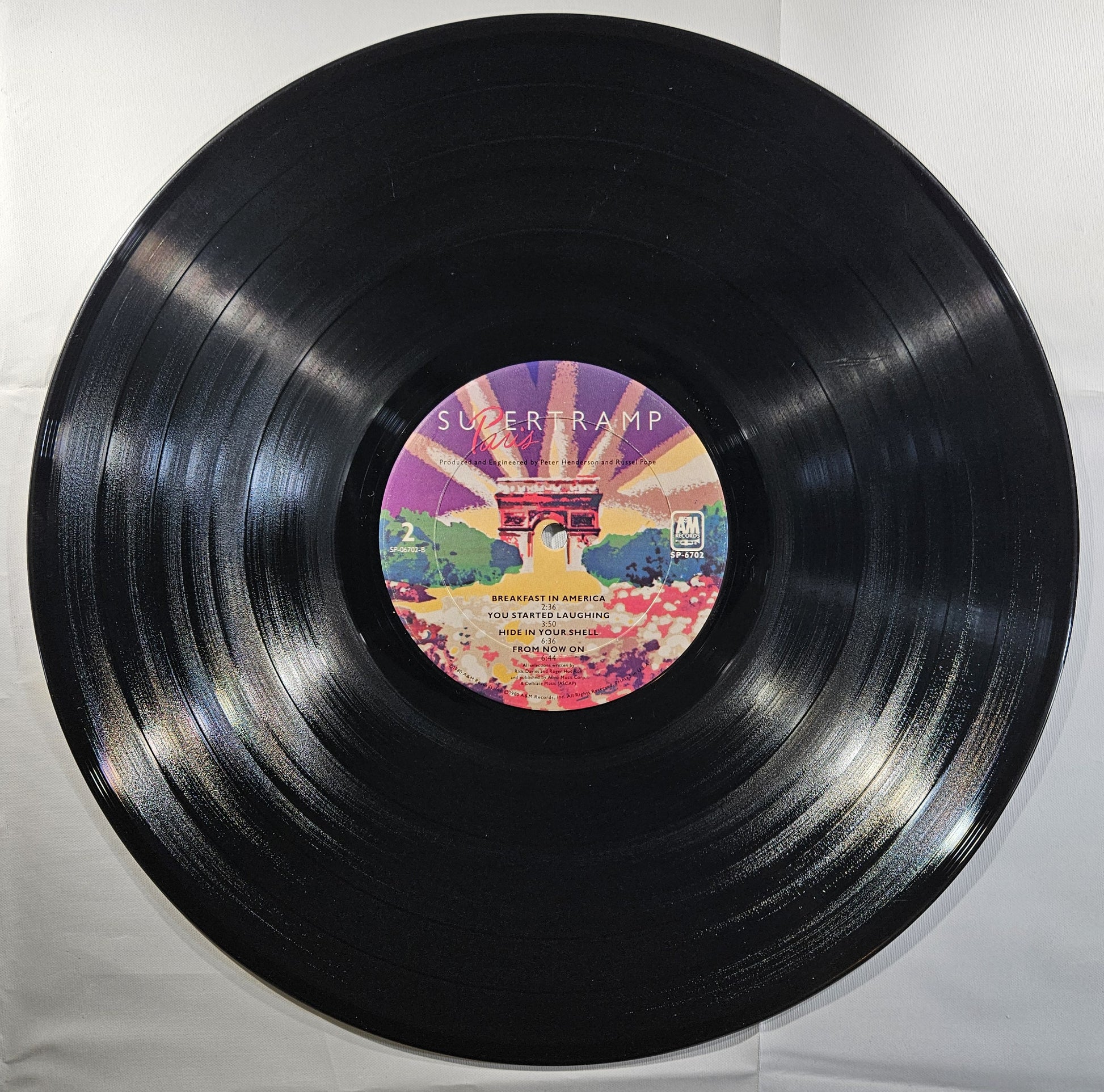 Supertramp - Paris [1980 Terre Haute Pressing] [Used Double Vinyl Record LP] [B]