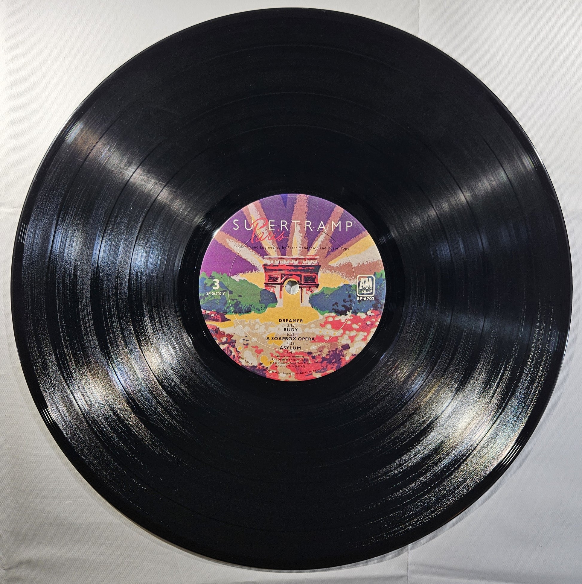 Supertramp - Paris [1980 Terre Haute Pressing] [Used Double Vinyl Record LP] [B]