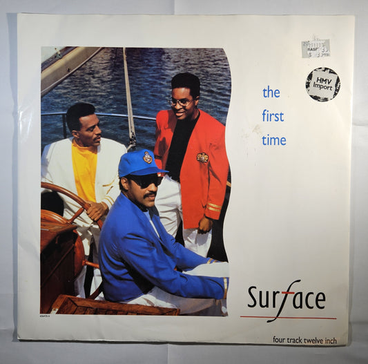 Surface - The First Time [1990 Used Vinyl Record 12" Single]