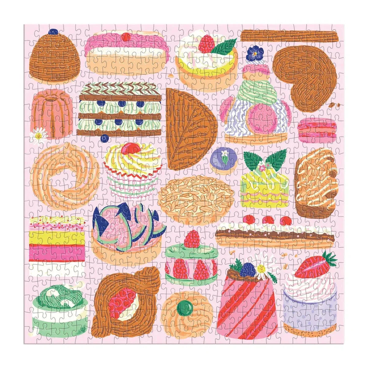 Sweet Confections 500 Piece Jigsaw Puzzle Galison