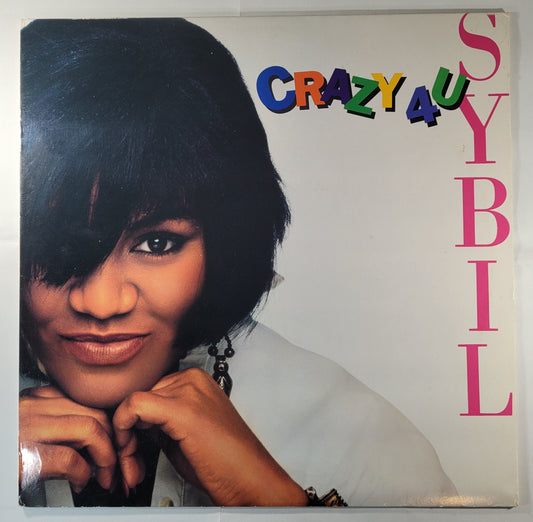 Sybil - Crazy 4 U [1990 Used Vinyl Record 12" Single]