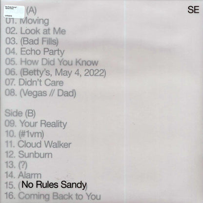 Sylvan Esso - No Rules Sandy [2022 New Vinyl Record LP]