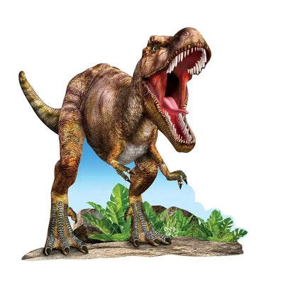 T-Rex 100 Piece Shaped Mini Jigsaw Puzzle MasterPieces