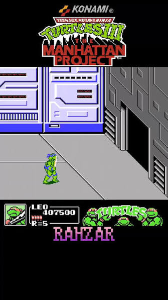 TMNT 3 NES Video Game Cartidge Nintendo Entertainment System