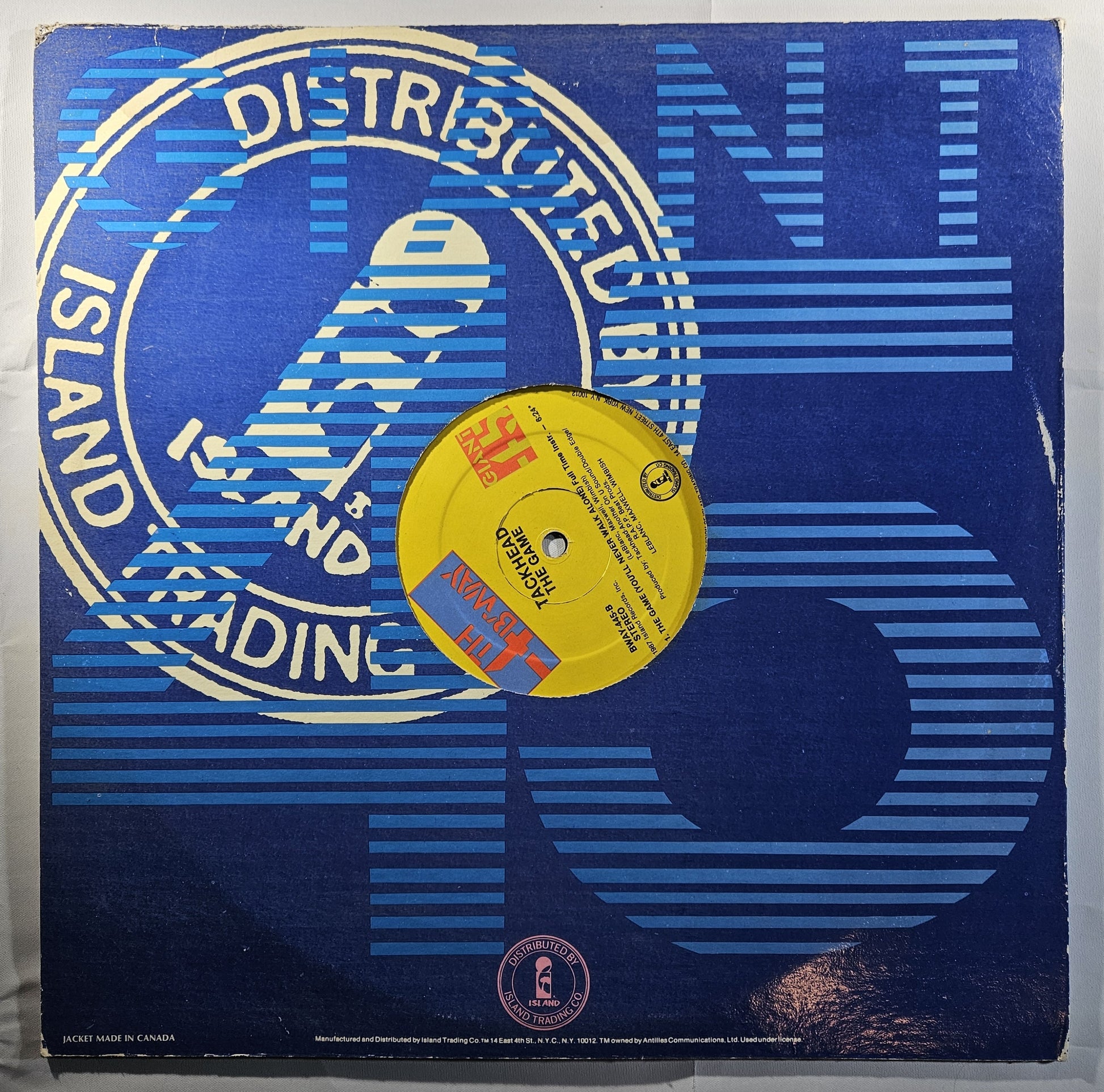 Trackhead - The Game [1987 45RPM] [Used Vinyl Record 12" Single]