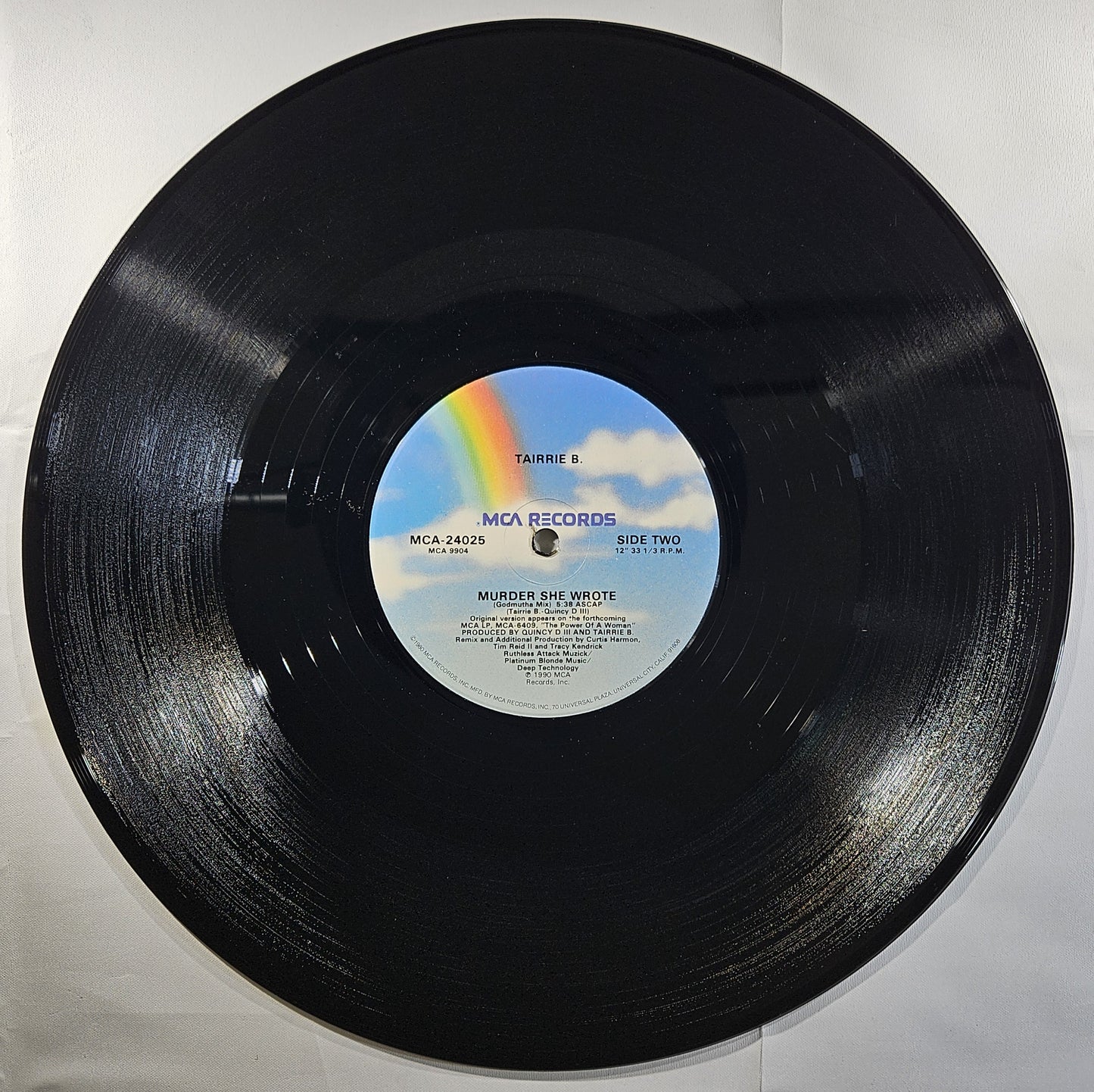 Tairrie B. - Murder She Wrote [1990 Promo] [Used Vinyl Record 12" Single]