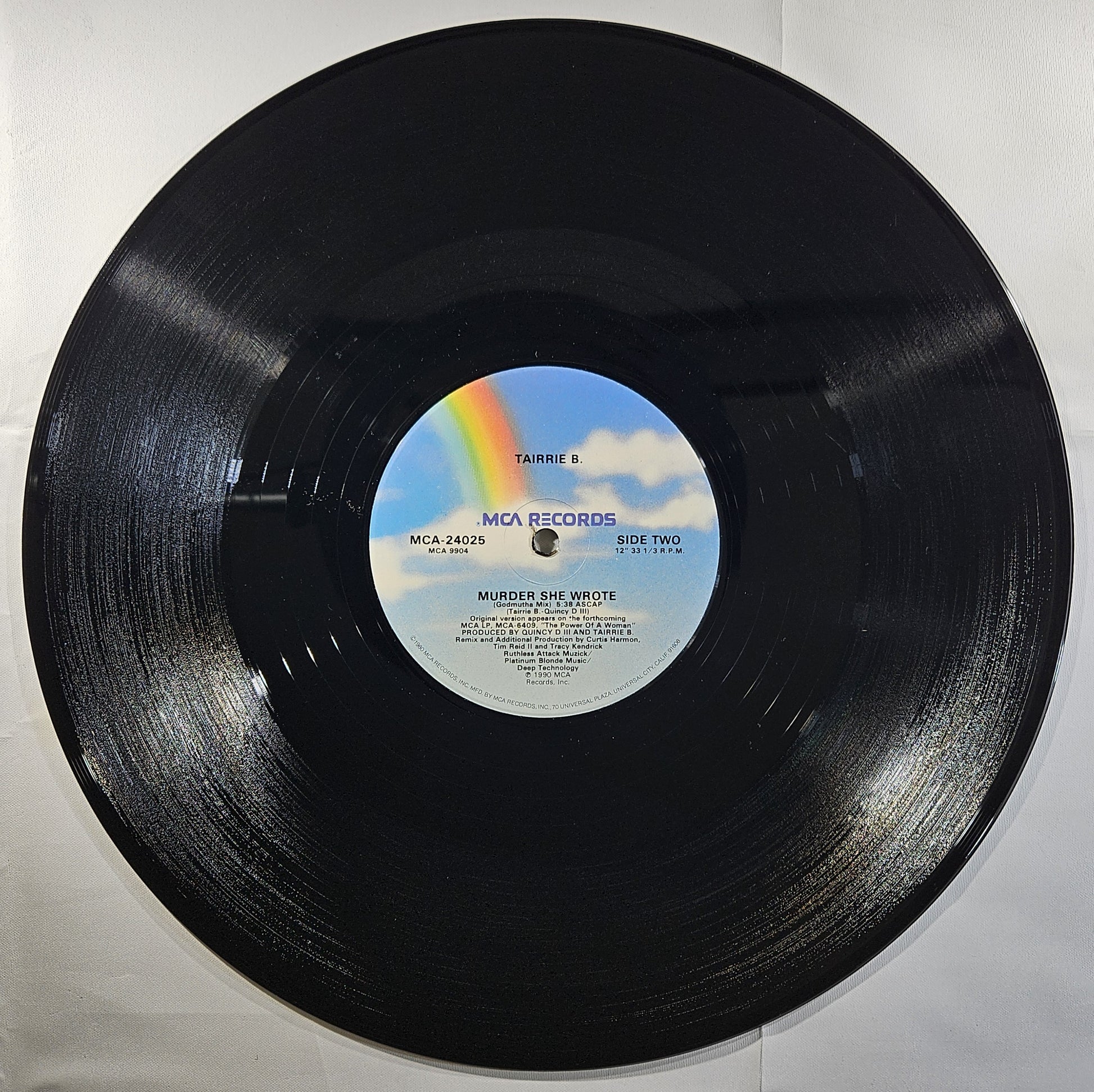 Tairrie B. - Murder She Wrote [1990 Promo] [Used Vinyl Record 12" Single]