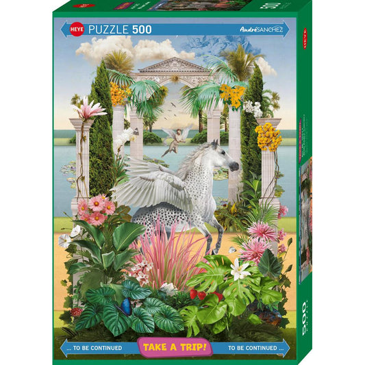 Take a Trip with André Sanchez 500 Piece Jigsaw Puzzle Heye
