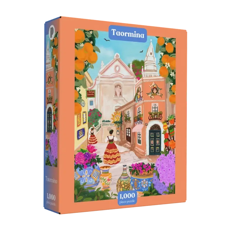 Taormina 1000 Piece Jigsaw Puzzle Puzzledly