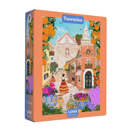 Taormina 1000 Piece Jigsaw Puzzle Puzzledly