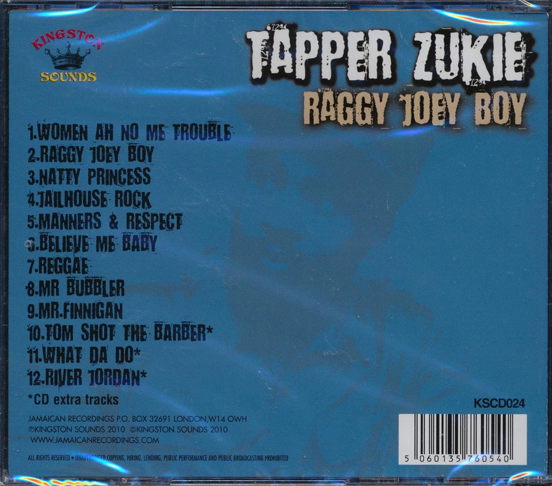Tapper Zukie - Raggy Joey Boy [2010 Reissue Remastered] [New CD]