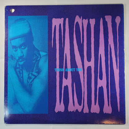 Tashan - Think About You [1990 Used Vinyl Record 12" Single]