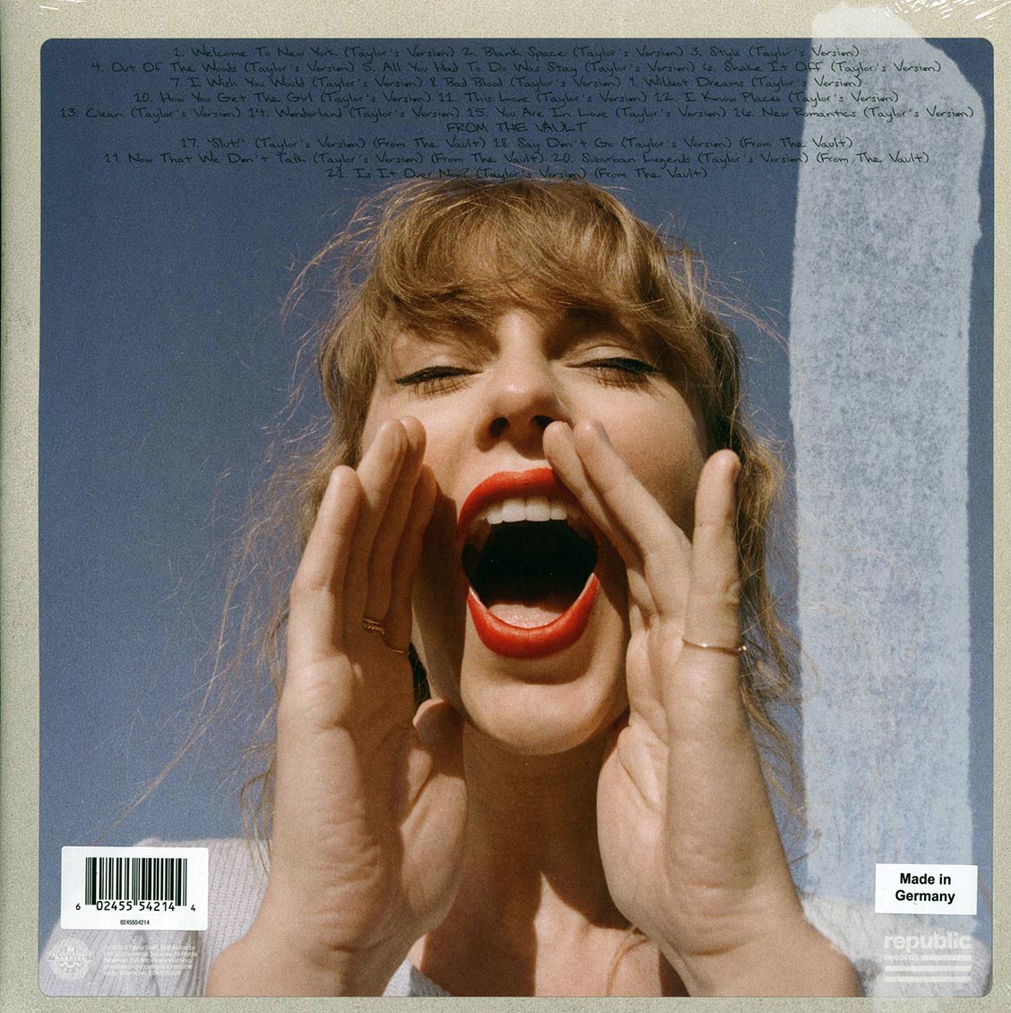 Taylor Swift - 1989 (Taylor's Version) [2023 Crystal Skies Blue] [New Double Vinyl Record LP]